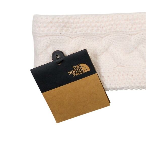 The North Face Cable Minna Earband Gardenia White NWT - Picture 6 of 9